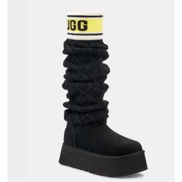 UGG Classic Sweater Letter Tall